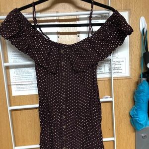 AEO Maroon Dress